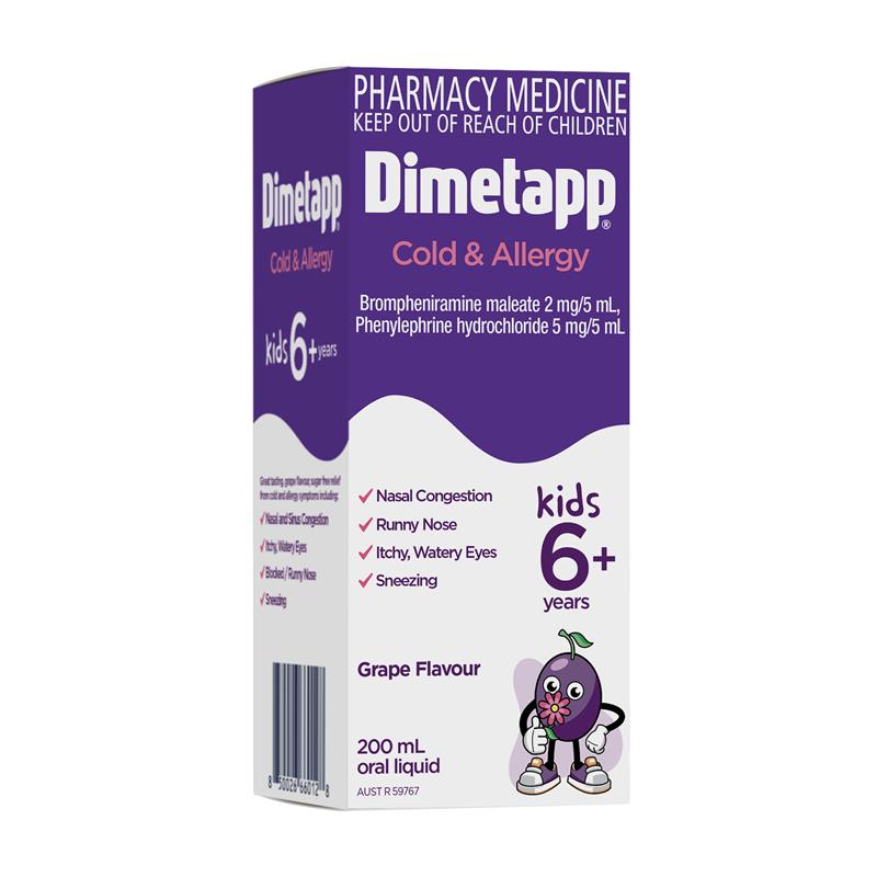 Load image into Gallery viewer, Dimetapp Cold and Allergy 200mL
