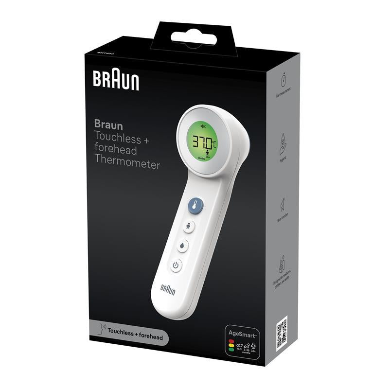 Load image into Gallery viewer, Braun Touchless + Forehead Thermometer BNT400
