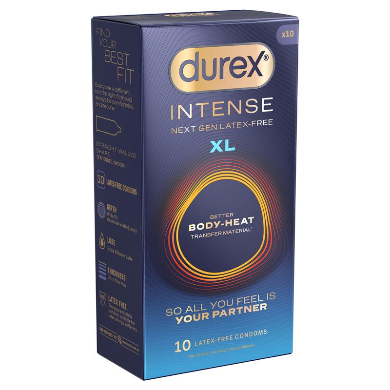 Load image into Gallery viewer, Durex Intense XL Condom 10 Pack
