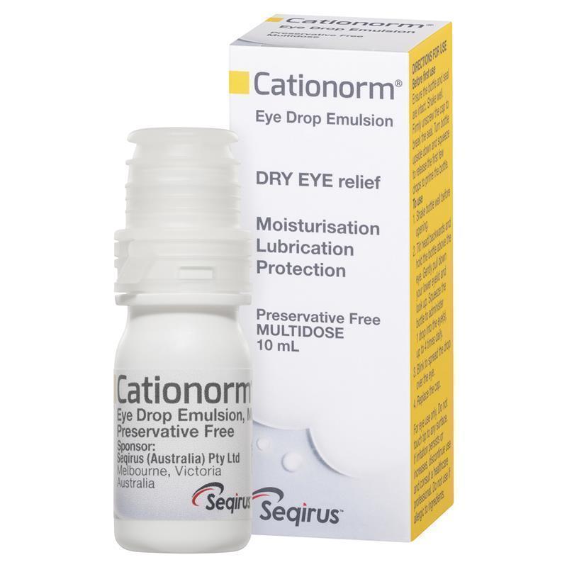 Load image into Gallery viewer, Cationorm Preservative Free Eye Drops 10ml
