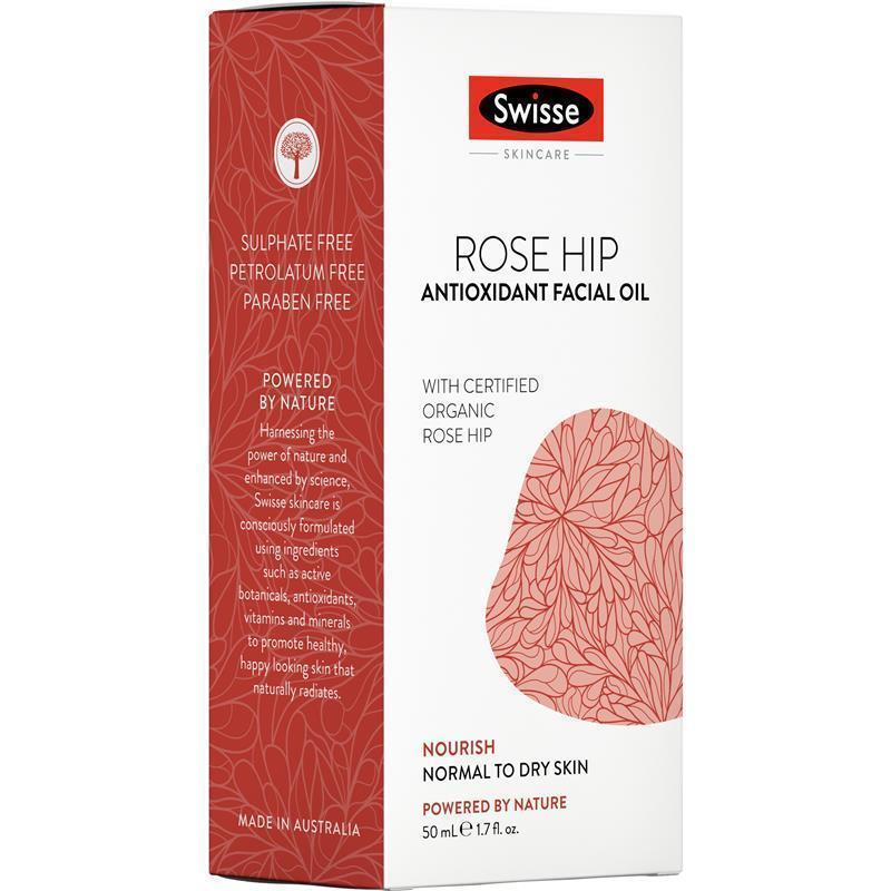Load image into Gallery viewer, Swisse Skincare Rose Hip Antioxidant Facial Oil 50ml
