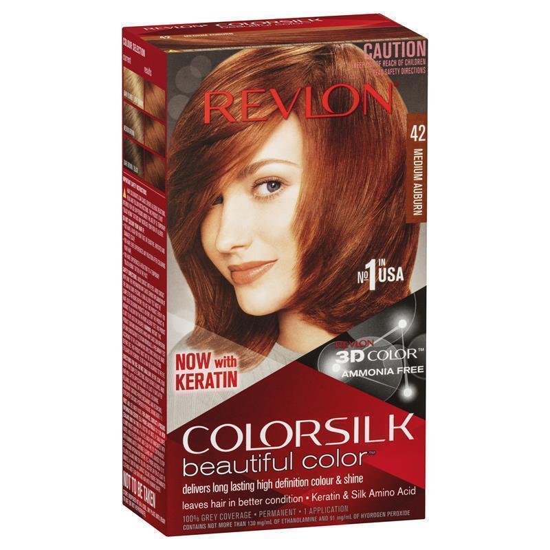 Load image into Gallery viewer, Revlon ColorSilk 42 Medium Auburn
