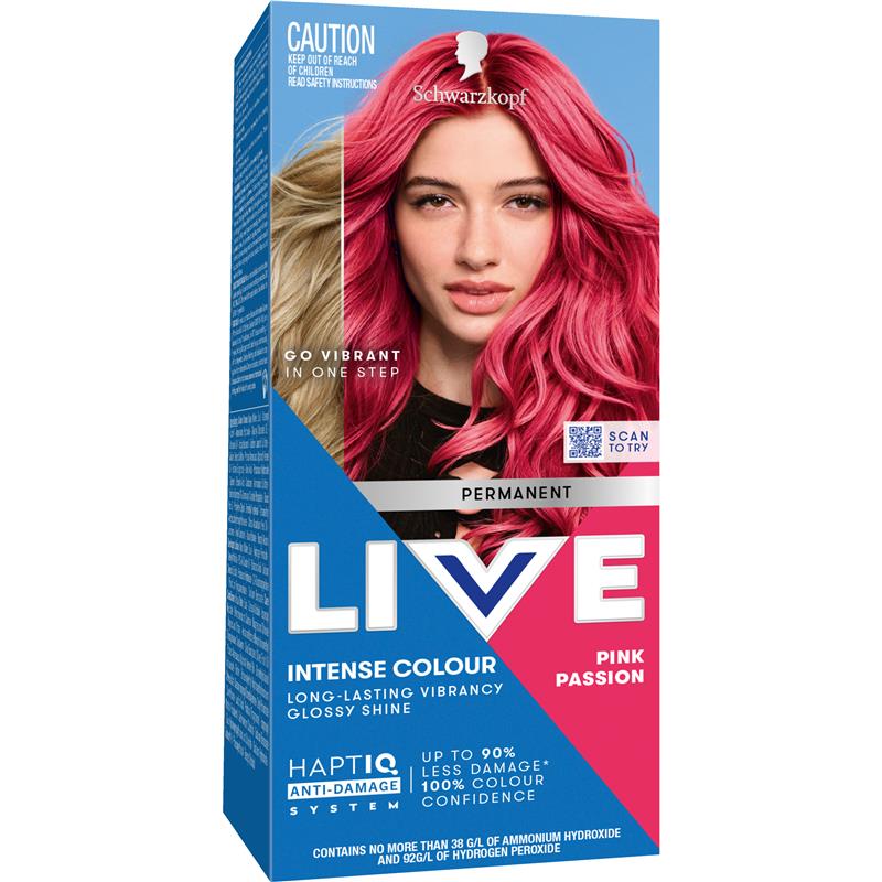 Load image into Gallery viewer, Schwarzkopf Live Colour Permanent Pink Passion
