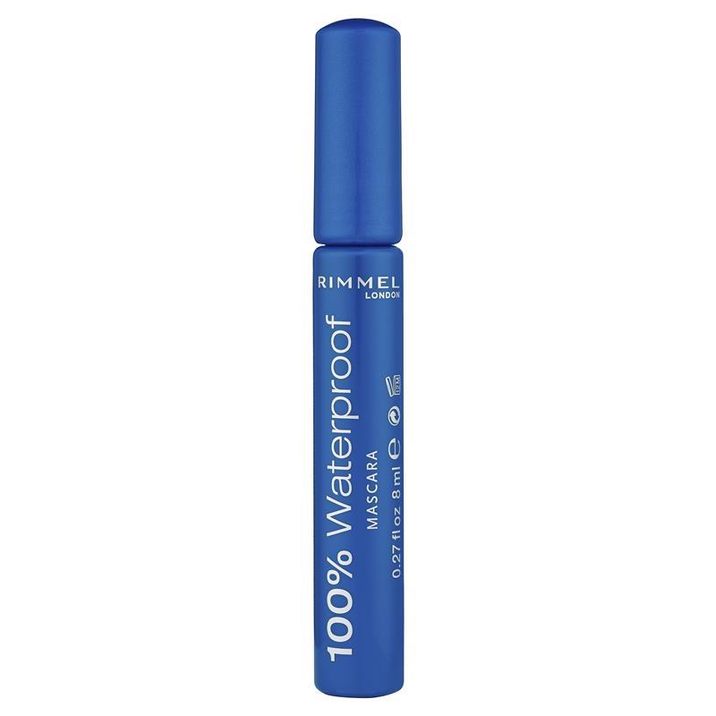 Load image into Gallery viewer, Rimmel 100% Waterproof Mascara 002 Brown/Black
