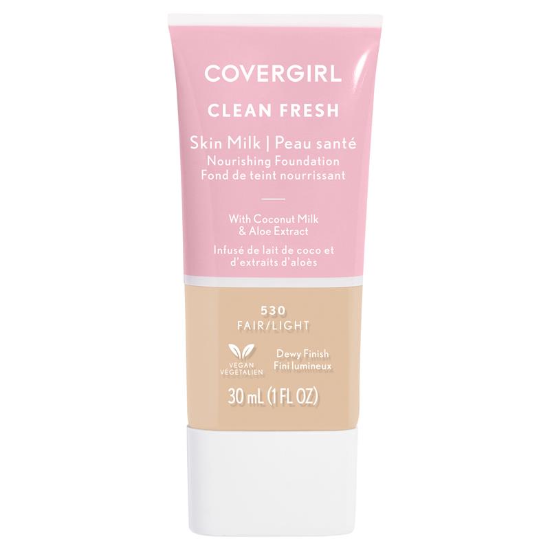 Load image into Gallery viewer, Covergirl Clean Fresh Skin Milk Foundation Fair/Light 530 30ml
