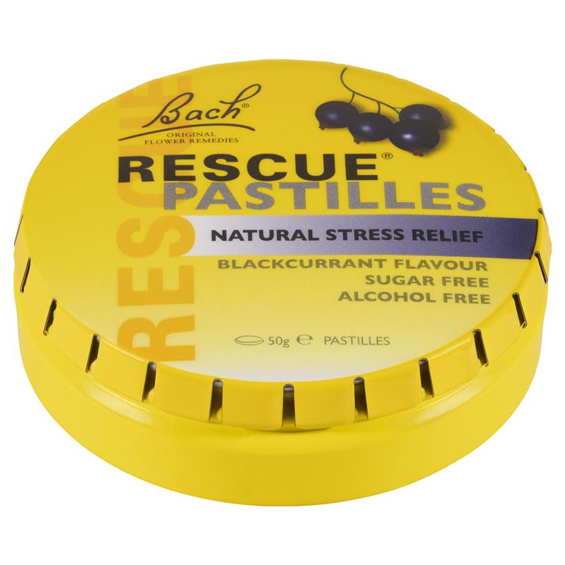 Load image into Gallery viewer, Rescue Remedy Pastilles Blackcurrant 50g
