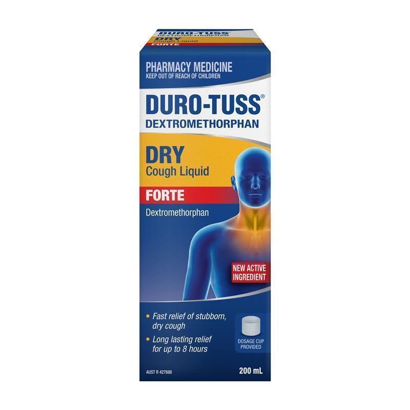 Load image into Gallery viewer, Durotuss Dry Cough Liquid Forte 200ml
