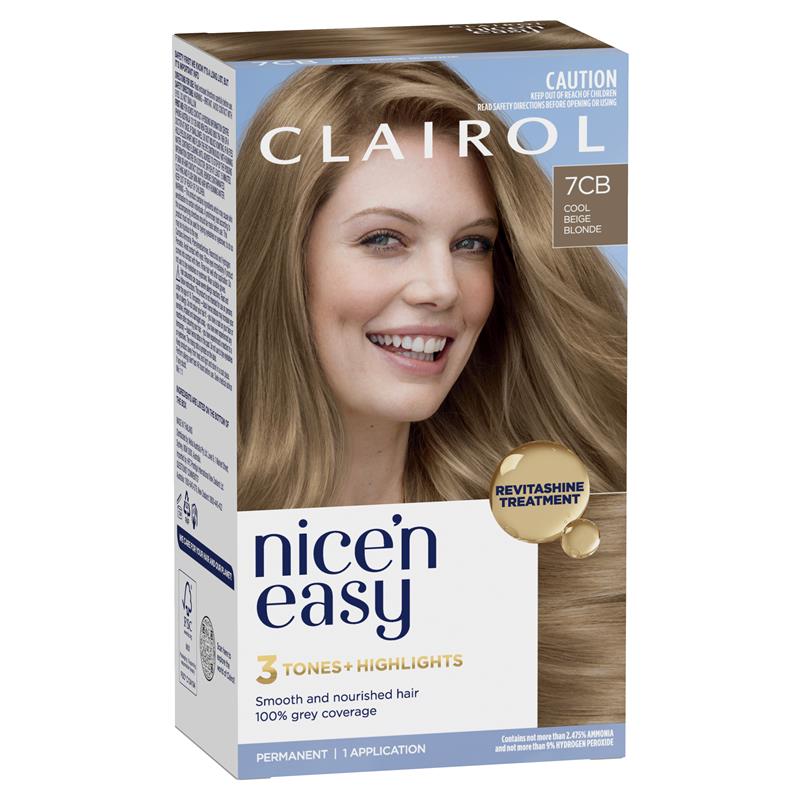Load image into Gallery viewer, Clairol Nice N Easy 7CB Dark Champagne Blonde Permanent Hair Colour
