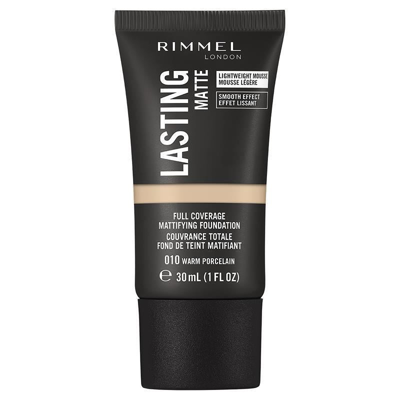 Load image into Gallery viewer, Rimmel Lasting Matte Foundation 010 Warm Porcelain
