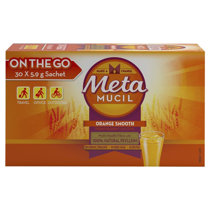 Load image into Gallery viewer, Metamucil Smooth Orange 30 Dose
