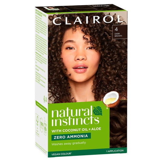 Natural Instincts 4 Nutmeg, Dark Brown Semi Permanent Hair Colour