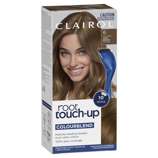 Clairol Nice N Easy Root Touch Up Permanent Hair Colour 6 Light Brown