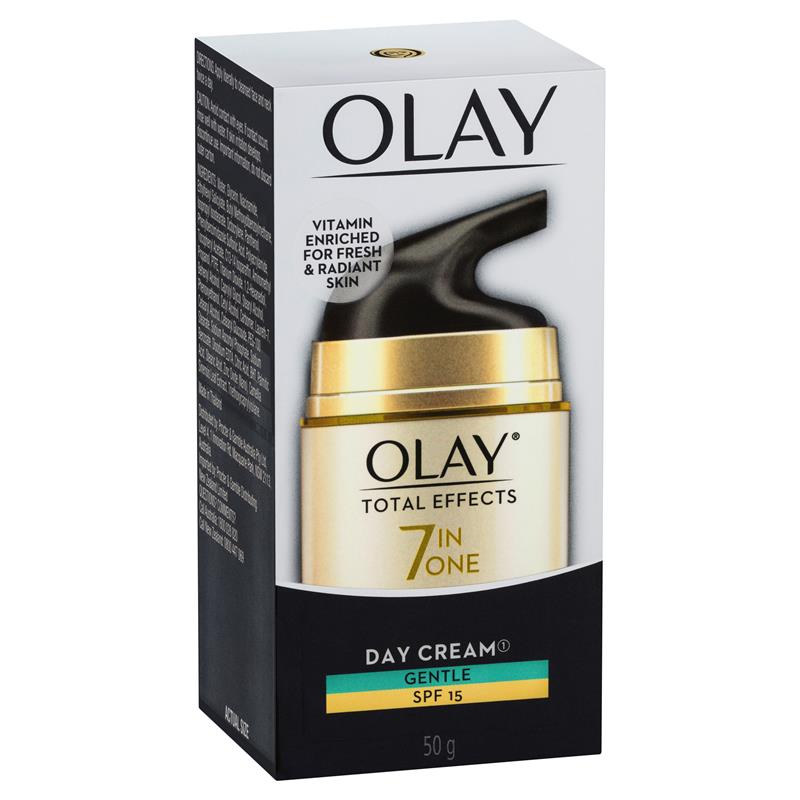 Load image into Gallery viewer, Olay Total Effects 7 in One Day Face Cream Gentle SPF 15 50g
