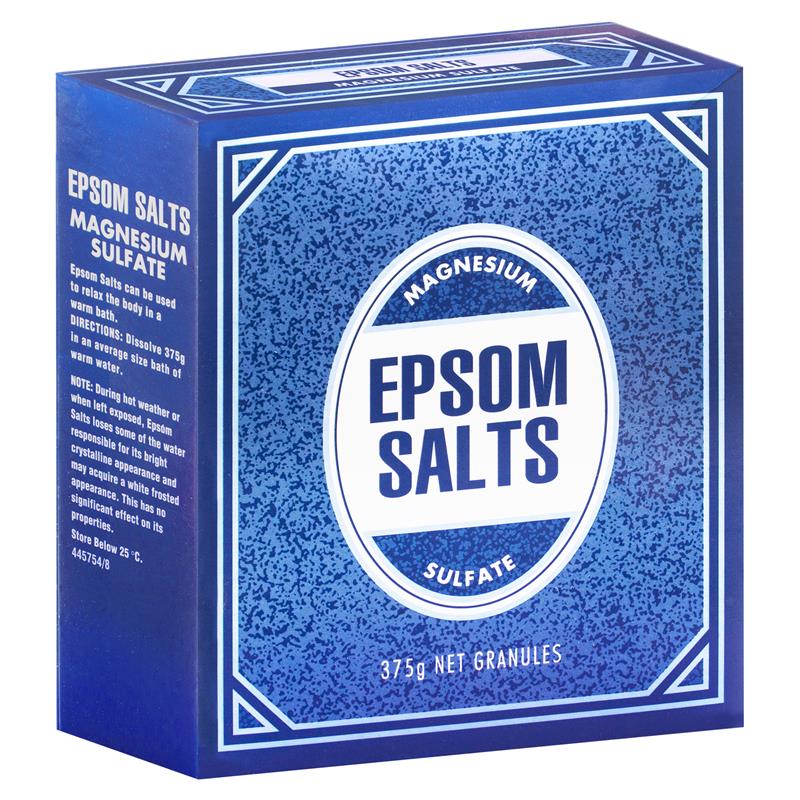 Load image into Gallery viewer, Sanofi Epsom Salts - Magnesium Sulfate Bath Crystals 375g
