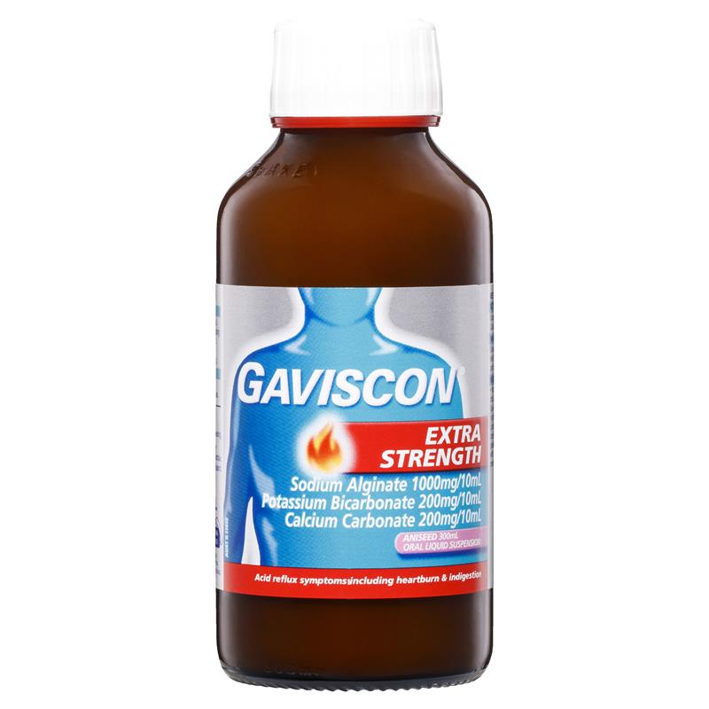 Load image into Gallery viewer, Gaviscon Extra Strength Heartburn and Indigestion Relief Aniseed Flavour 300ml
