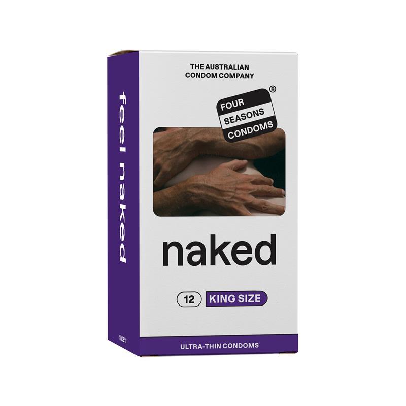 Load image into Gallery viewer, Four Seasons Condoms Naked King Size 12 Pack
