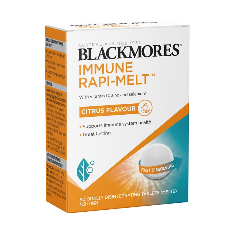 Load image into Gallery viewer, Blackmores Immune Rapi-Melt 90 Tablets
