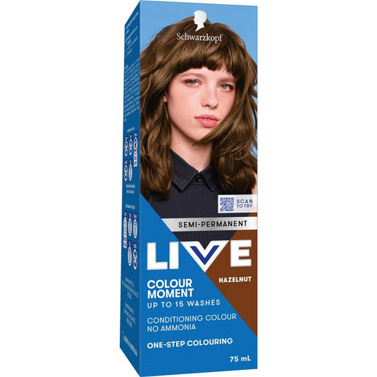Schwarzkopf LIVE Colour Hazelnut Semi Permanent 75ml
