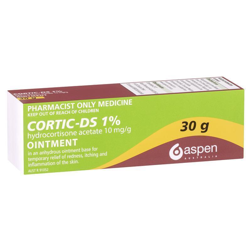 Load image into Gallery viewer, Cortic DS Ointment 1% 30g - Hydrocortisone (S3)
