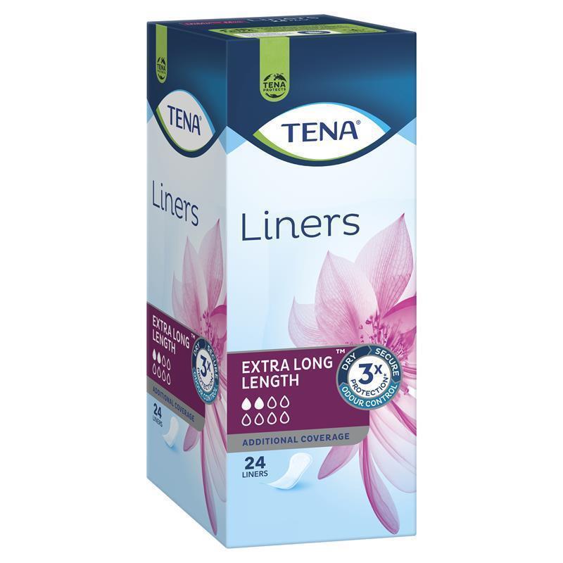 Load image into Gallery viewer, TENA Liners Extra Long Length 24 Pack
