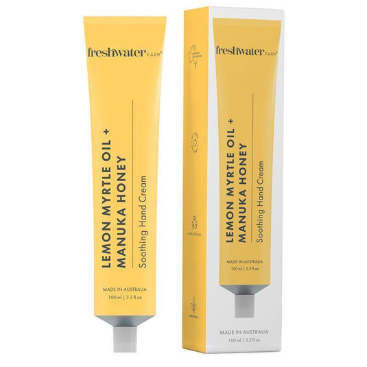 Freshwater Farm Lemon Myrtle + Manuka Honey Hand Cream 100ml