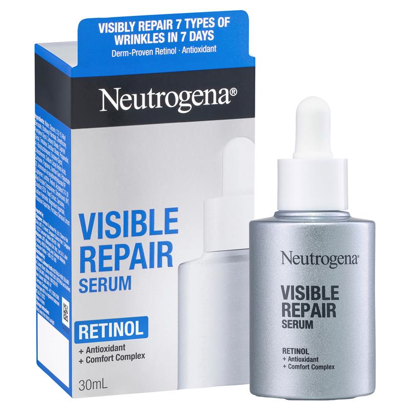 Load image into Gallery viewer, Neutrogena Visible Repair Retinol Serum 30ml
