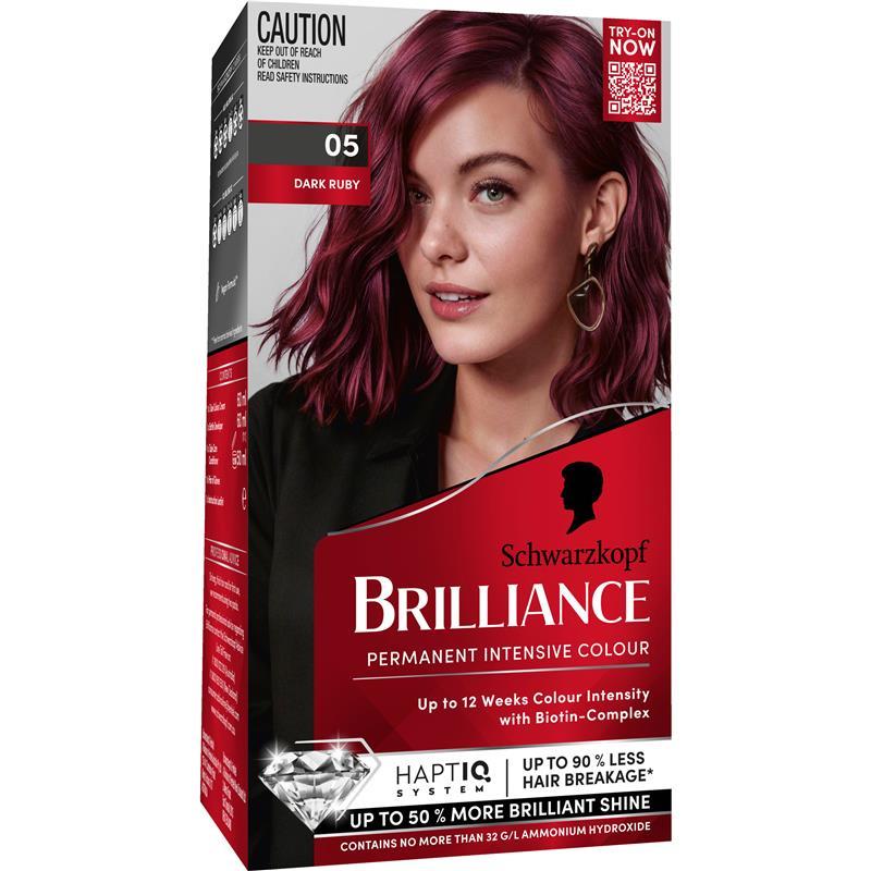 Load image into Gallery viewer, Schwarzkopf Brilliance 05 Dark Ruby New
