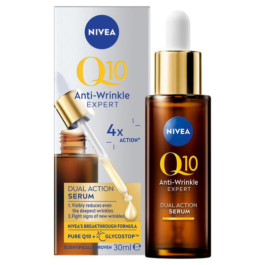 NIVEA Q10 Anti-Wrinkle Expert Dual Action Serum 30ml