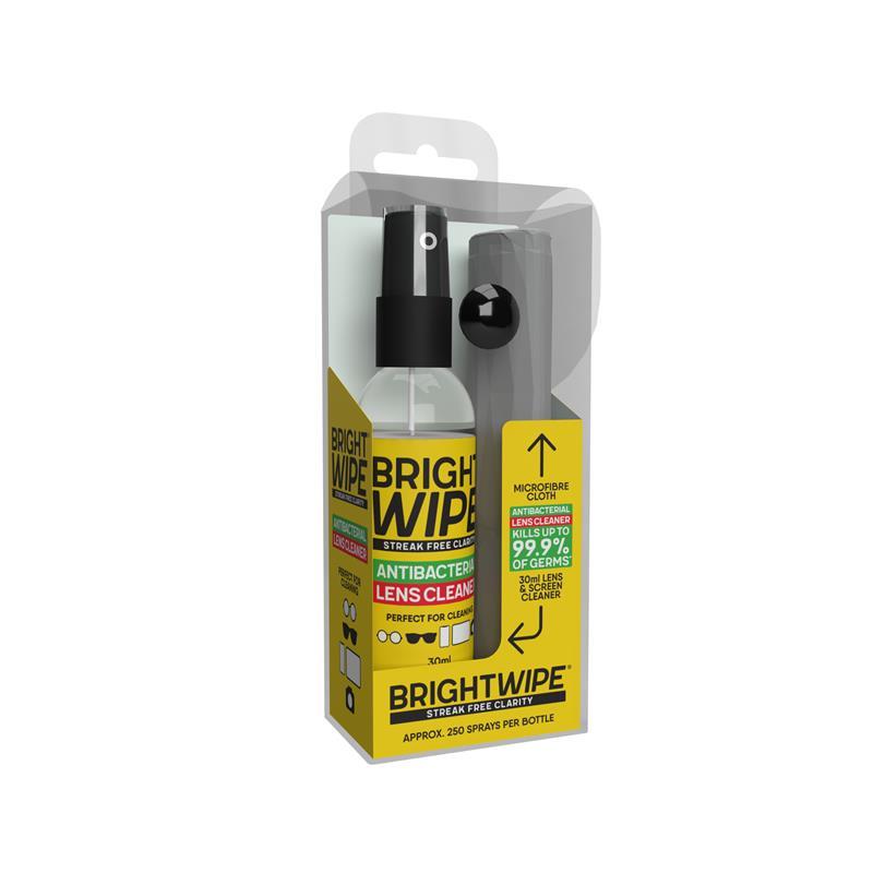 Load image into Gallery viewer, BrightWipe Antibacterial Lens Care Kit 30ml
