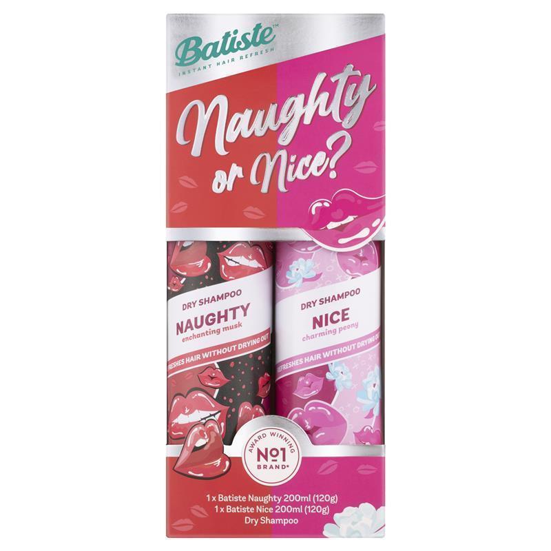 Load image into Gallery viewer, Batiste Naughty &amp; Nice Dry Shampoo Gift Set 200ml
