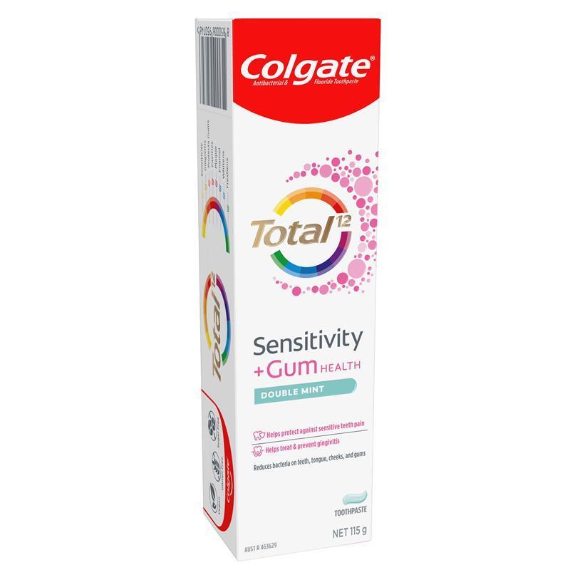 Load image into Gallery viewer, Colgate Toothpaste Total Sensitivity &amp; Gum Double Mint 115g
