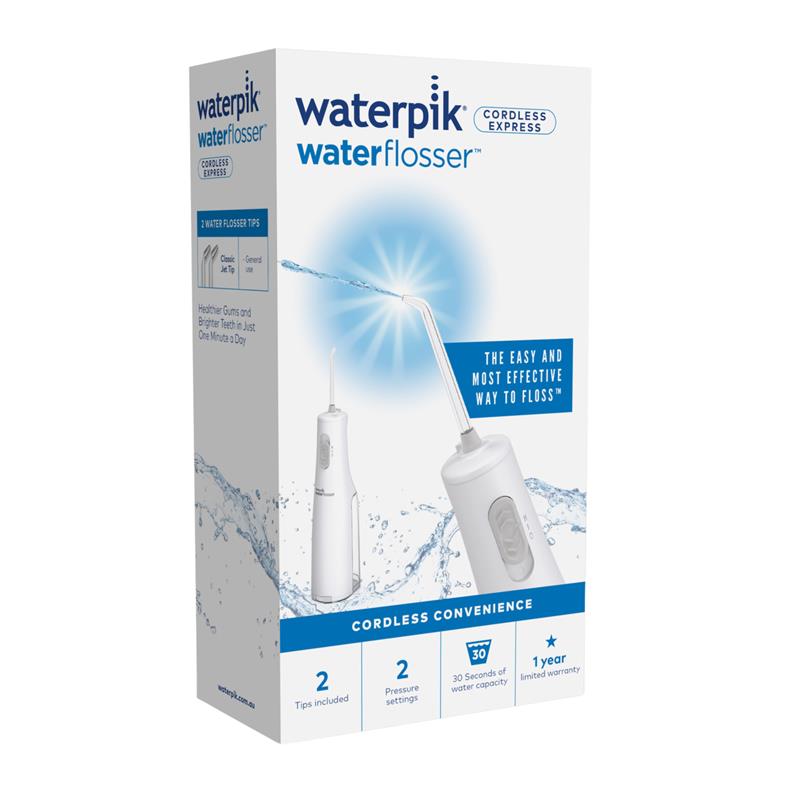 Load image into Gallery viewer, Waterpik Waterflosser Cordless Express White
