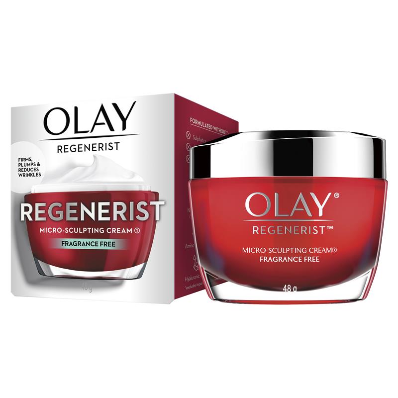 Load image into Gallery viewer, Olay Regenerist Micro Sculpting Cream Fragrance Free 48g New Formula
