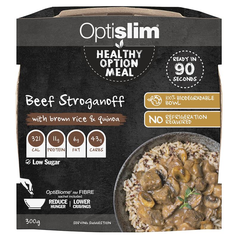Load image into Gallery viewer, Optislim Healthy Option Meal Beef Stroganoff 300g NEW
