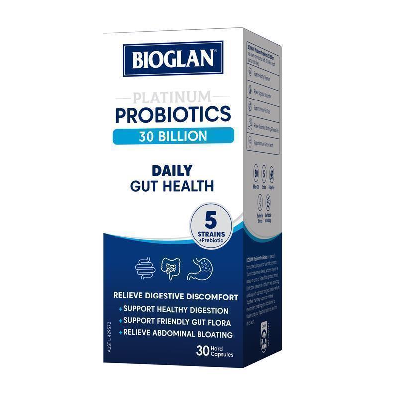 Load image into Gallery viewer, Bioglan Platinum Probiotics Daily 30 Billion 30 Capsules
