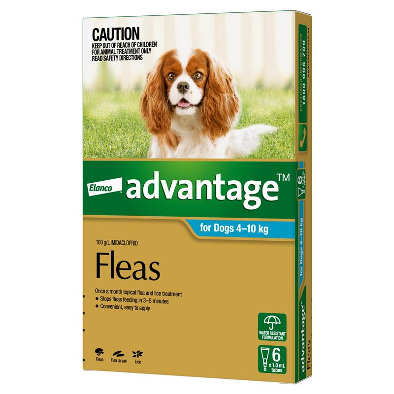 Load image into Gallery viewer, Advantage for  Dogs 4 - 10 kg 6 pack

