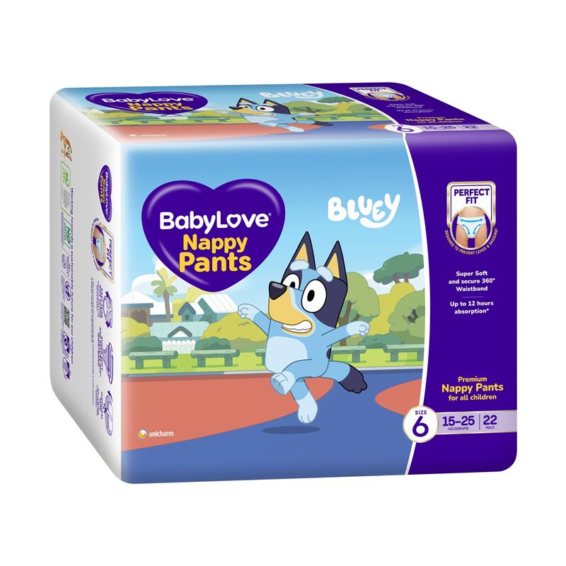 Load image into Gallery viewer, BabyLove Nappy Pants Size 6 (15-25kg) 22 Pack
