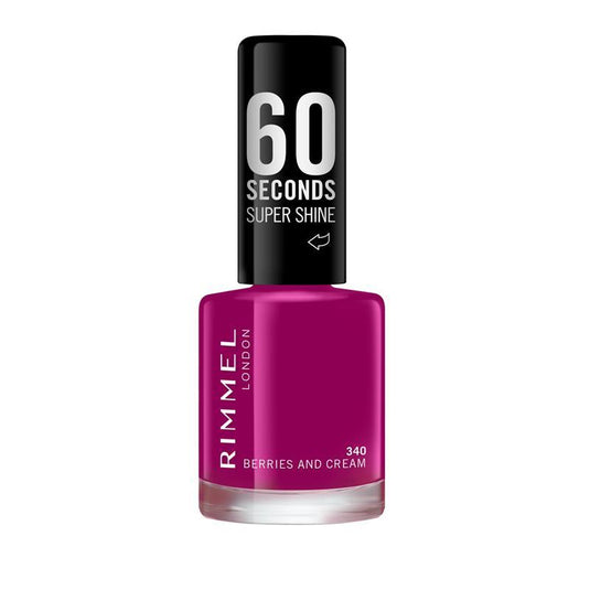 Rimmel 60 Seconds Nail Polish Super Shine Berries & Cream