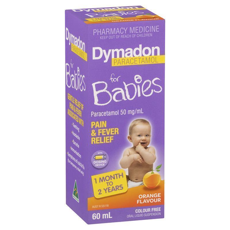 Load image into Gallery viewer, Dymadon for Babies Orange 1 month - 2 years 60mL
