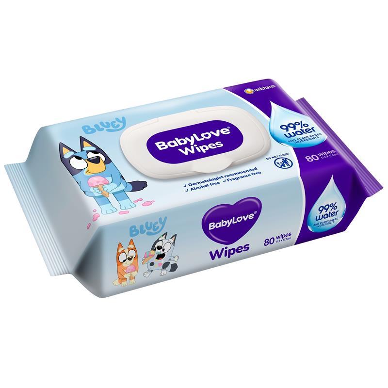 Load image into Gallery viewer, Babylove Water Wipes 80 Pack

