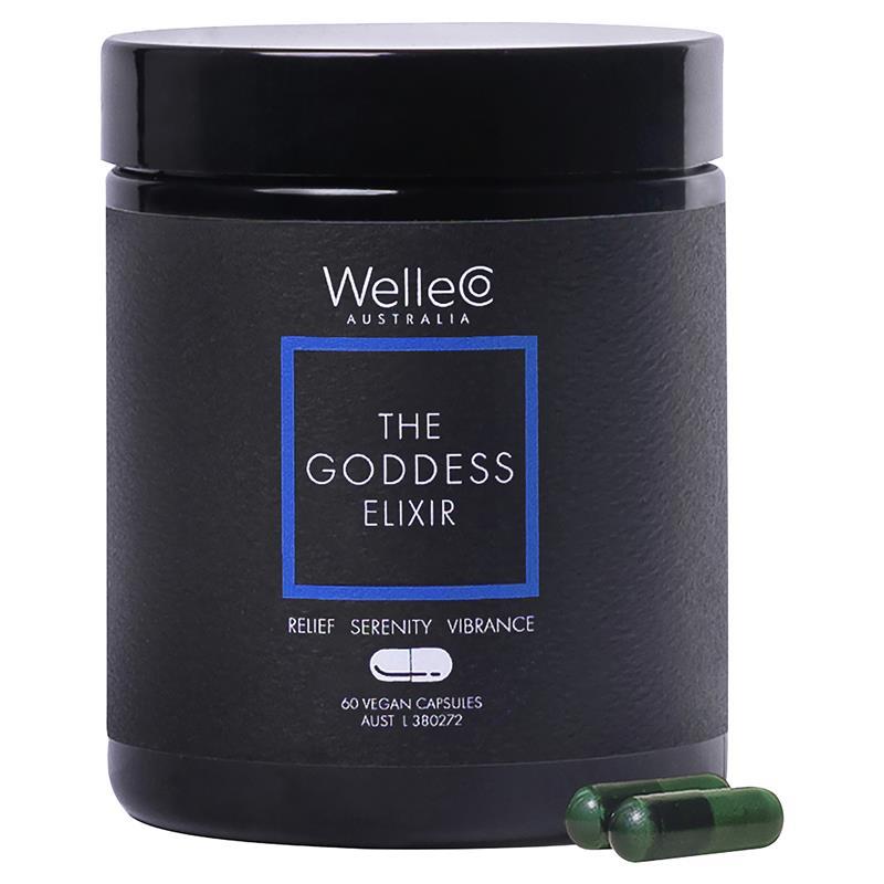 Load image into Gallery viewer, WelleCo The Goddess Elixir 60 Capsules
