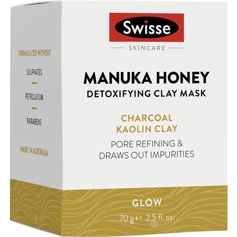Load image into Gallery viewer, Swisse Skincare Manuka Honey Detoxifying Facial Clay Mask 70g
