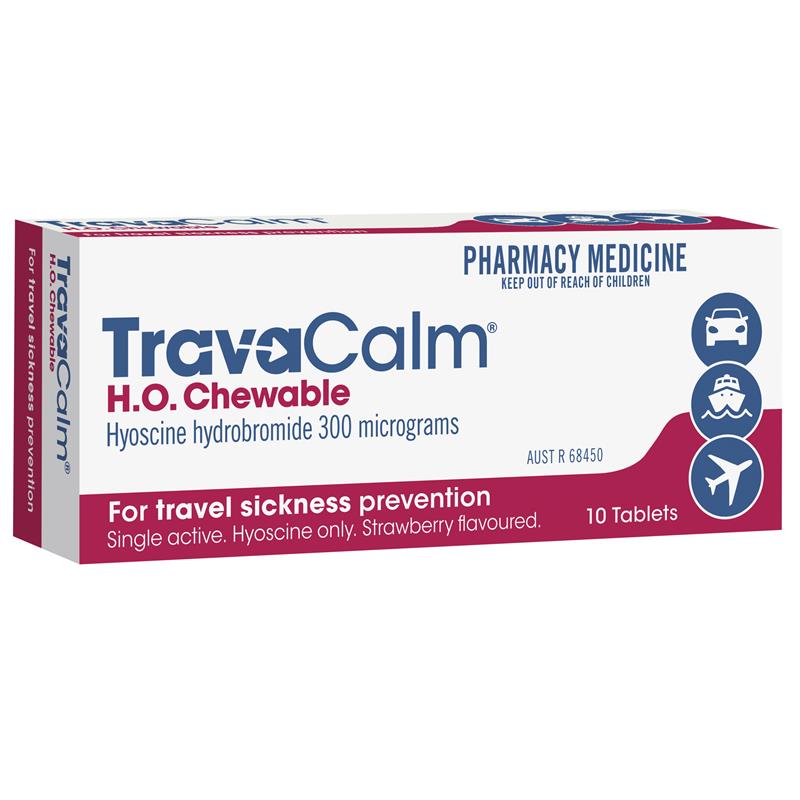 Load image into Gallery viewer, Travacalm Travel Sickness HO 10 Tablets
