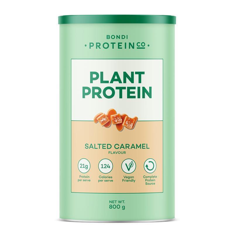 Load image into Gallery viewer, Bondi Protein Co. Plant Protein Salted Caramel 800g
