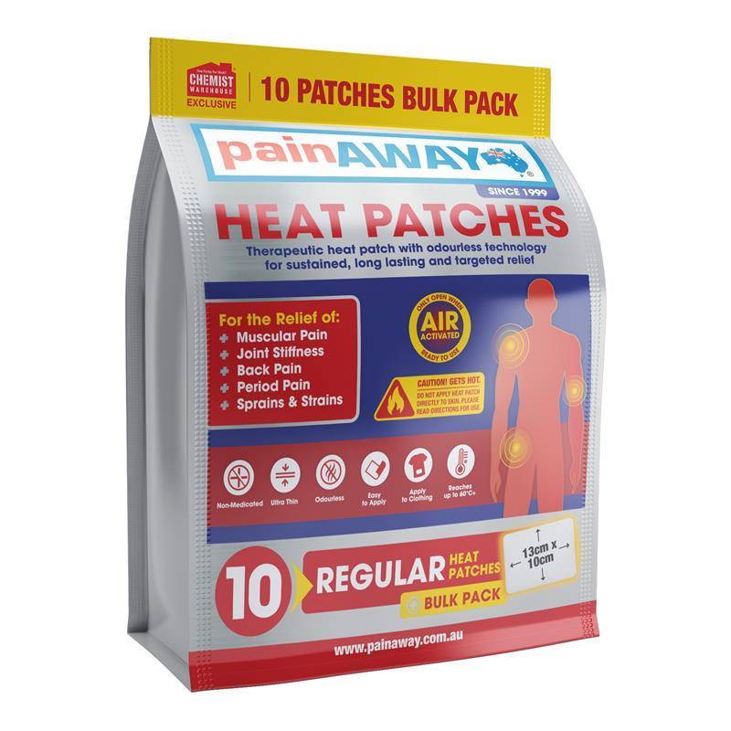 Load image into Gallery viewer, Pain Away Heat Patches Regular 10 Pack Exclusive
