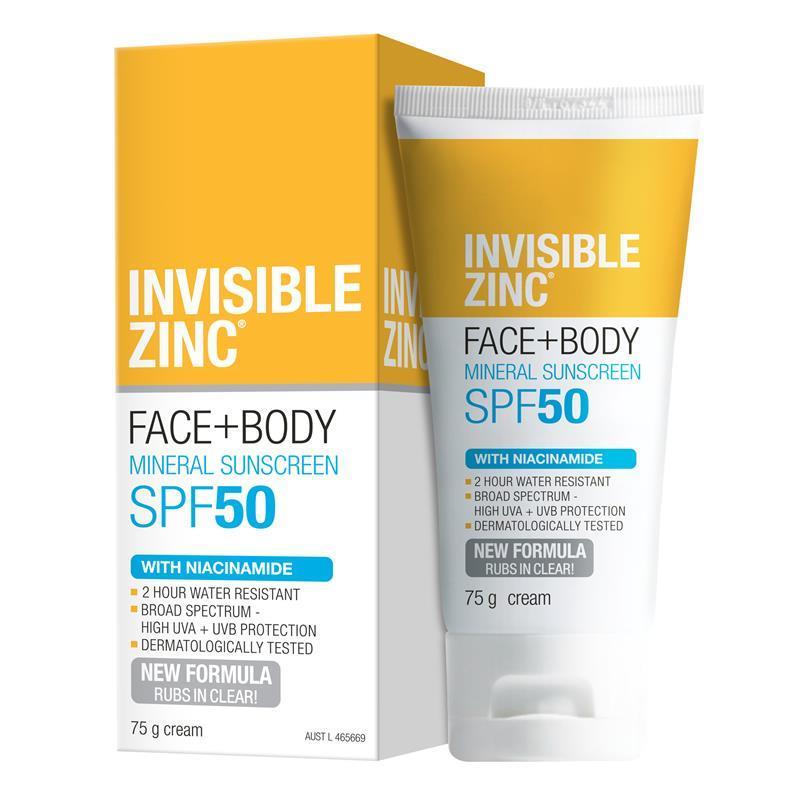Load image into Gallery viewer, Invisible Zinc SPF 50 Face and Body 75g
