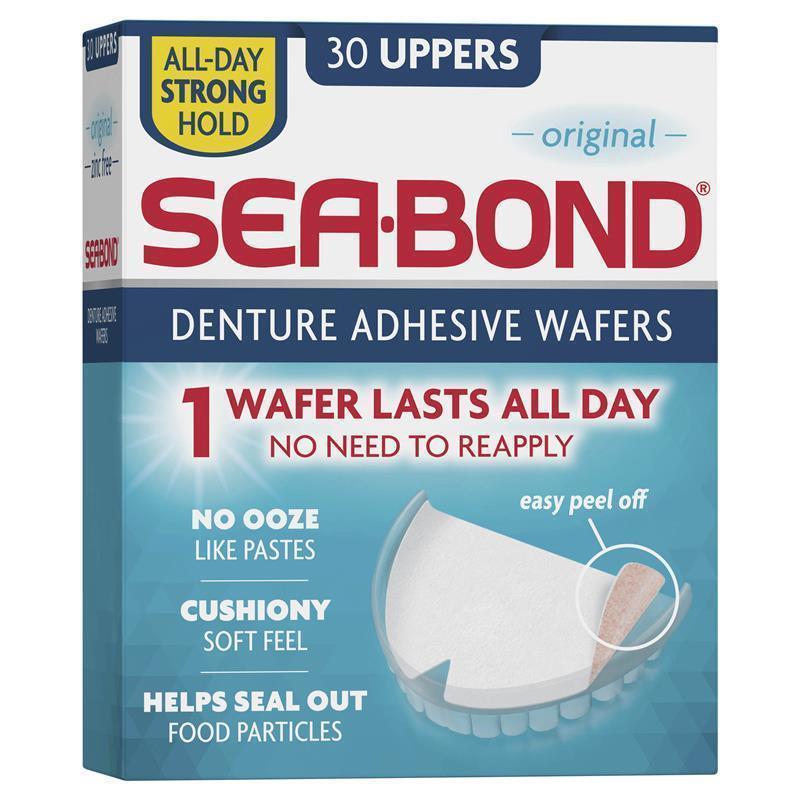 Load image into Gallery viewer, Sea Bond Denture Adhesive Uppers 30
