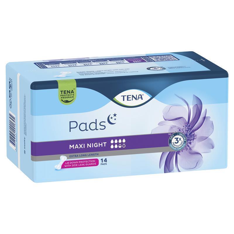 Load image into Gallery viewer, TENA Pads Maxi Night 14 Pack
