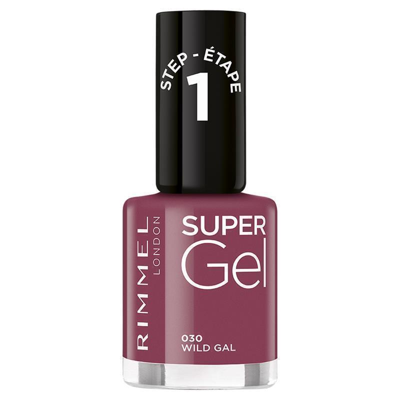 Load image into Gallery viewer, Rimmel Super Gel Nail Polish 030 Wild gal
