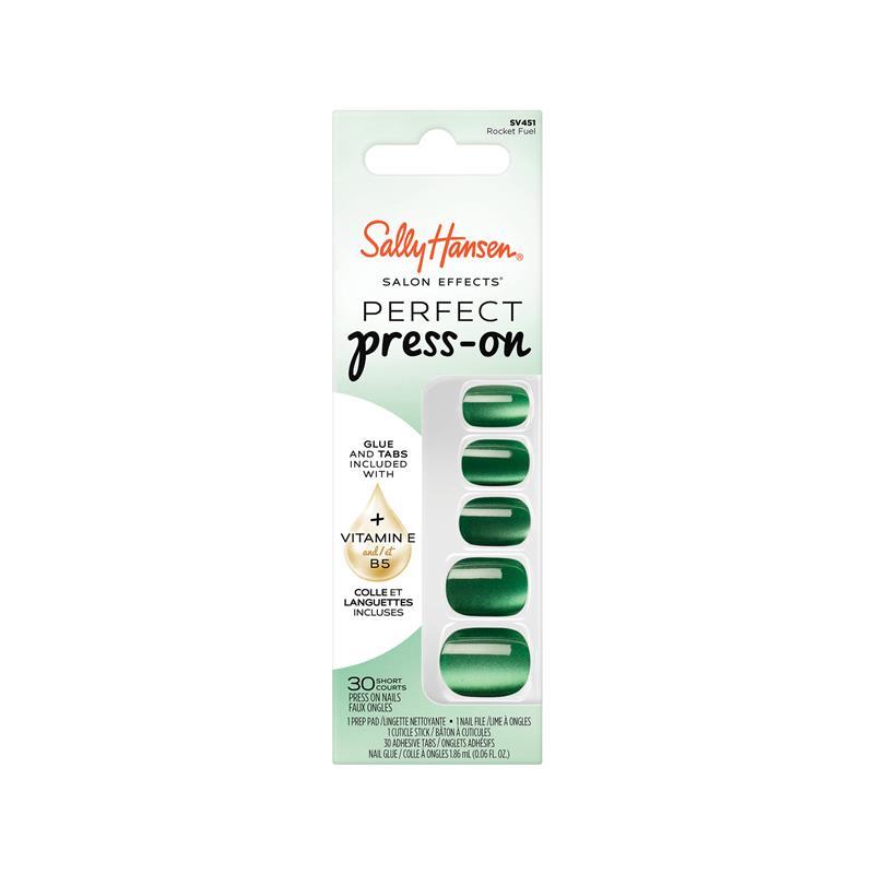 Load image into Gallery viewer, Sally Hansen Salon Effects Perfect Press-On Rocket Fuel 30 Pieces
